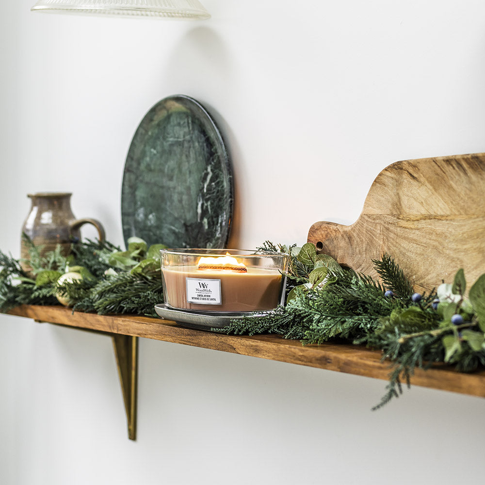 Woodwick Ellipse Candle Santal Myrrh