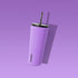 Corkcicle Cold Cup With Straw 710ML Varsity Purple