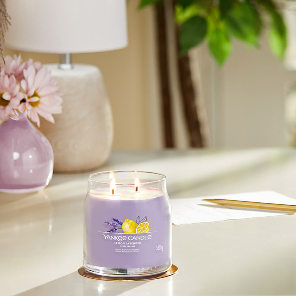 Yankee Signature Jar M Lemon Lavender