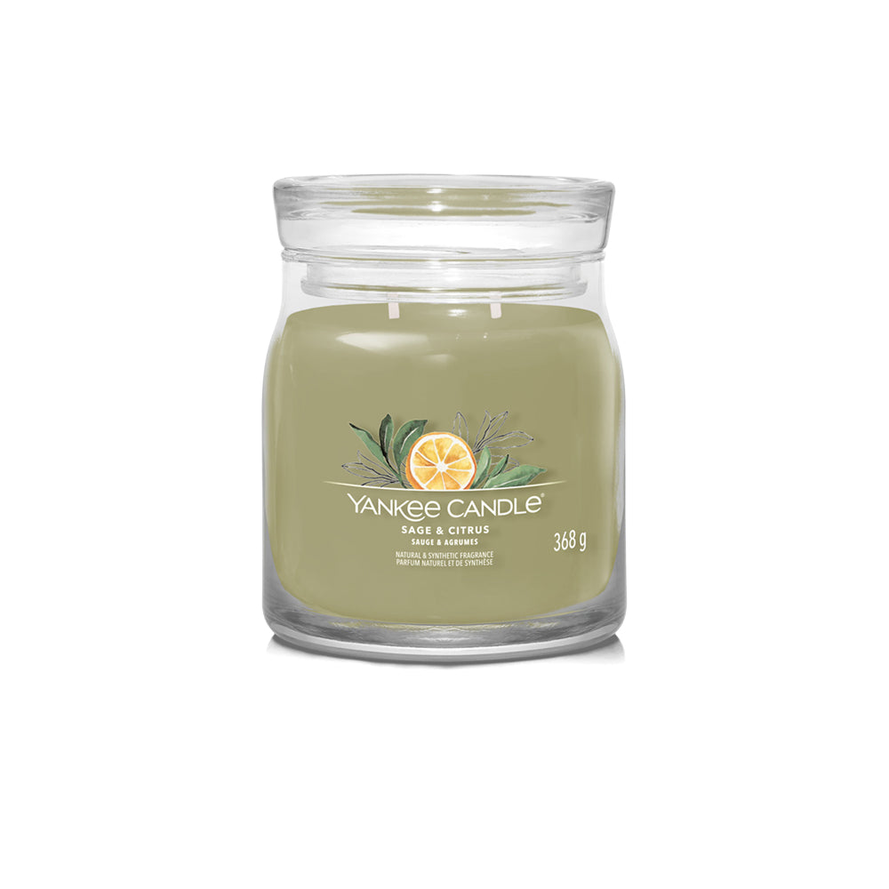 Yankee Signature Jar M Sage & Citrus