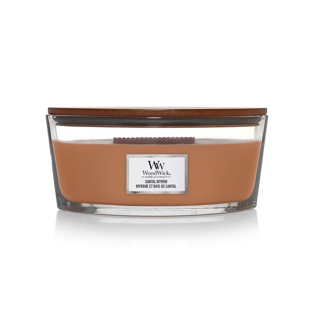 Woodwick Ellipse Candle Santal Myrrh