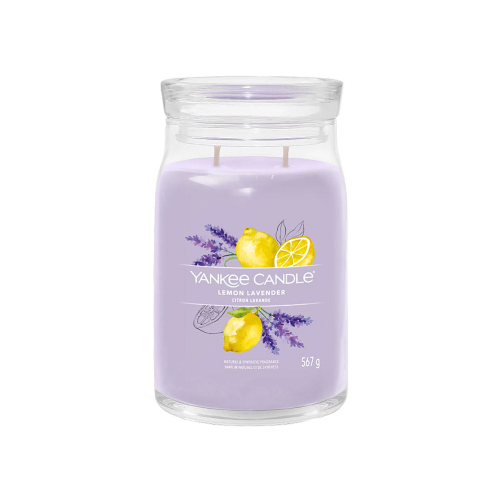Yankee Signature Jar L Lemon Lavender