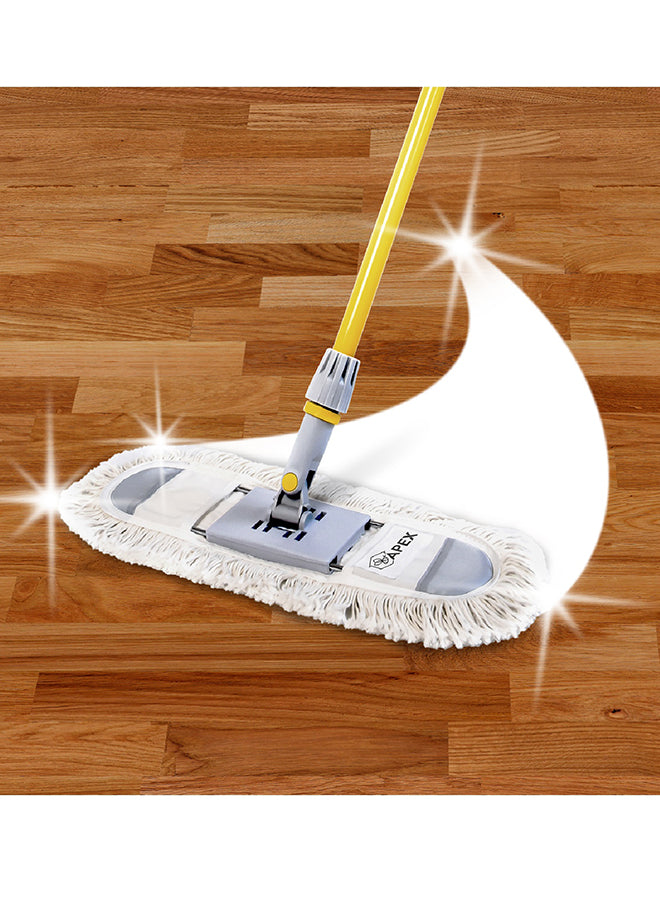 Apex Cotton Floor Duster With Handle 40cm