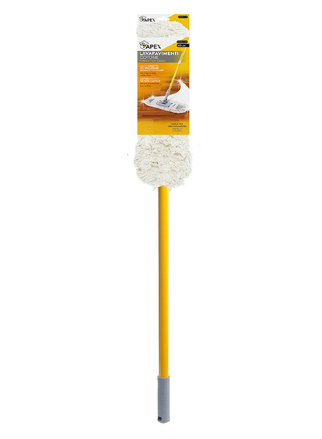 Apex Cotton Floor Duster With Handle 40cm