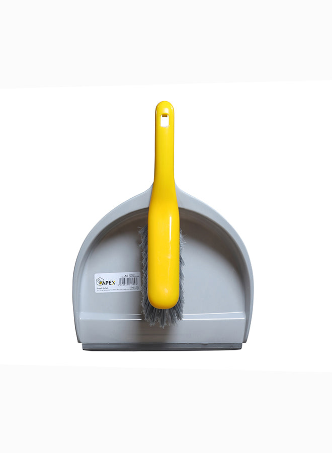 Apex Dustpan With Brush Big