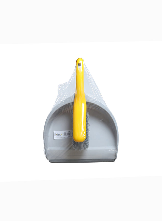 Apex Dustpan With Brush Big