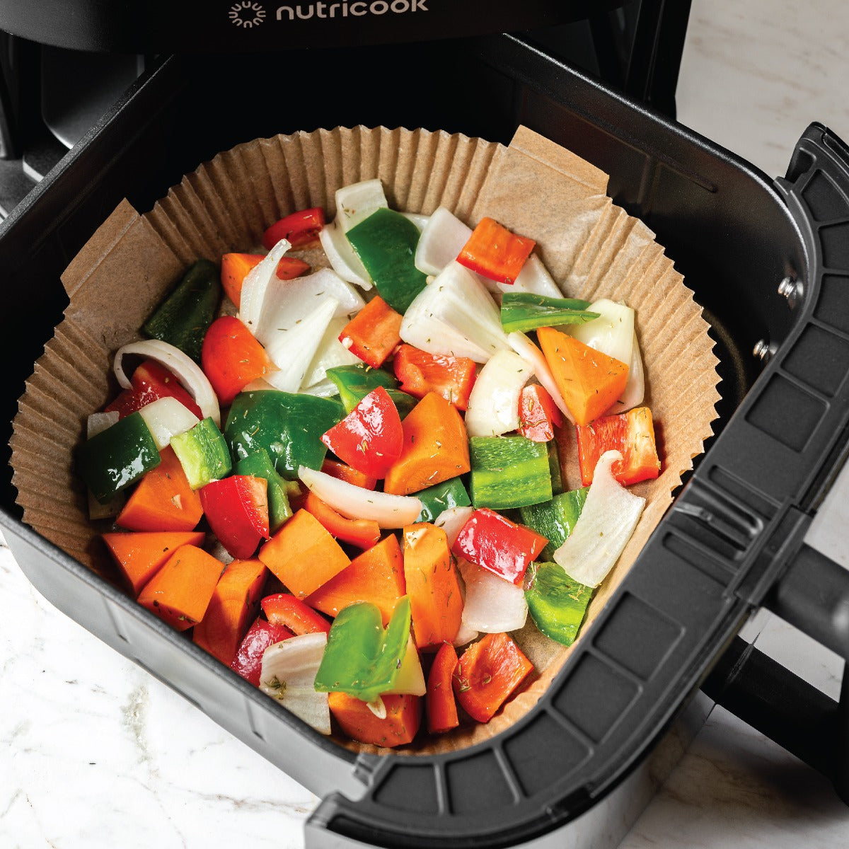 Nutricook Air Fryer Baking Paper 20cm 150 Pieces Box