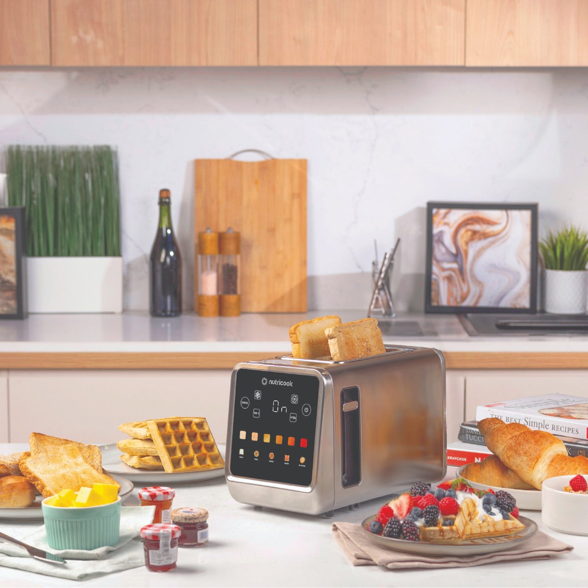 Nutricook 2 Slice Digital Toaster
