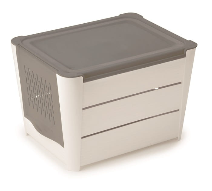 Snips White Grey Potatoes & Vegetables Keeper For 3 Kg