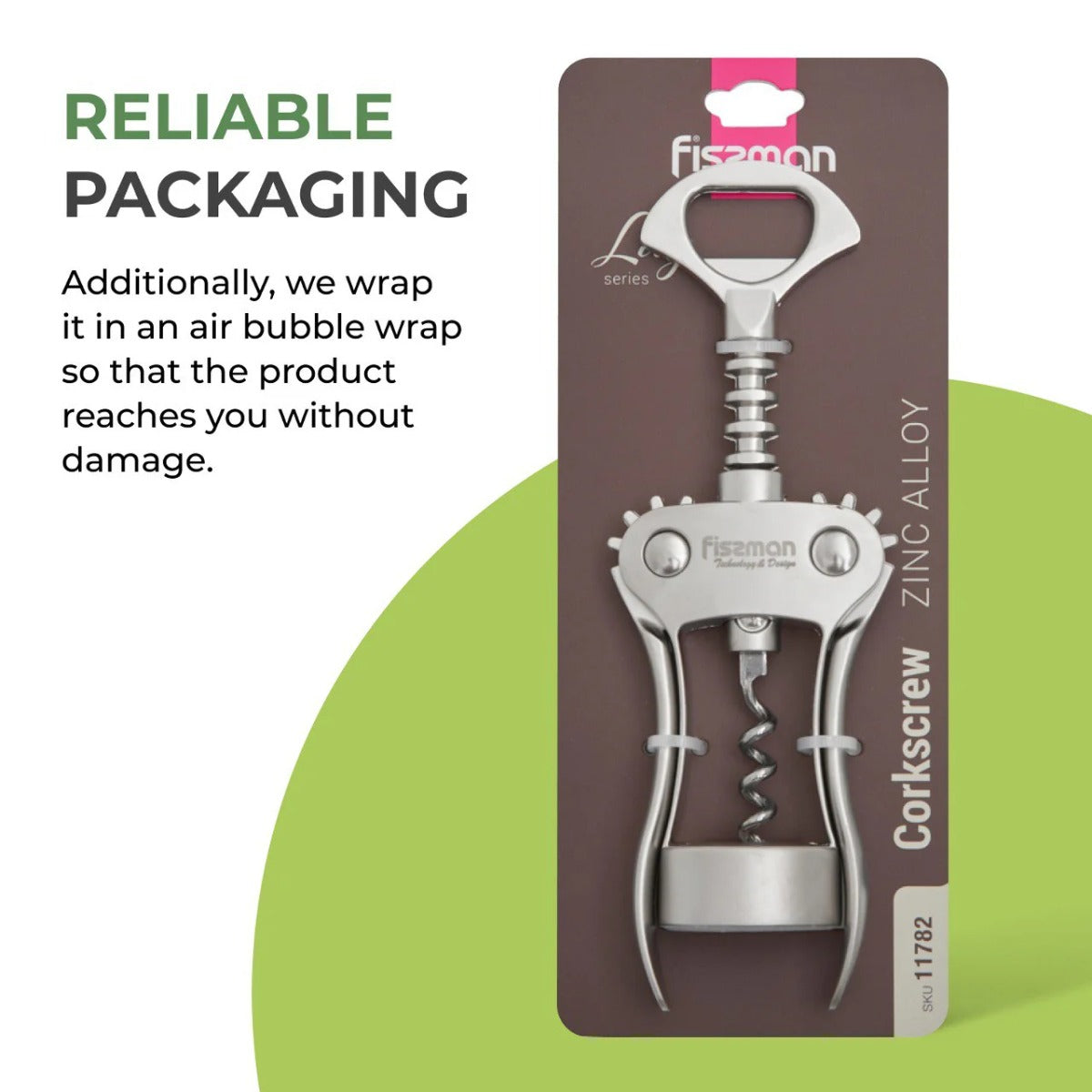 Fissman Corkscrew Lily 18.5 Cm Zink Alloy