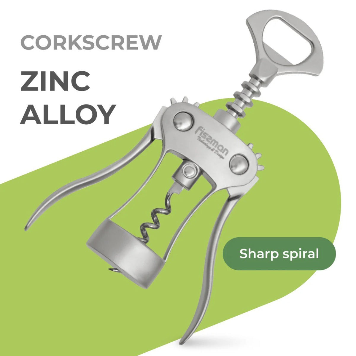 Fissman Corkscrew Lily 18.5 Cm Zink Alloy