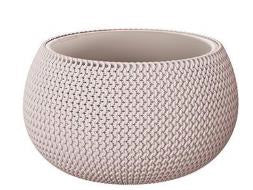 Prosperplast Flower Pot Splofy Bowl Mocca