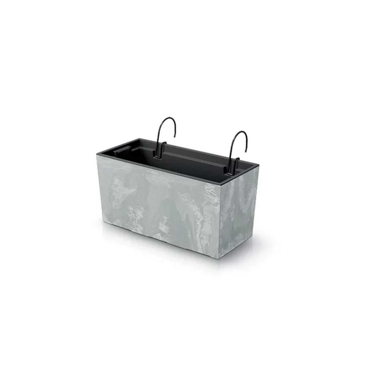 Prosperplast Flower Pot Urbi Case Beton Effect 39.5 X 18.5 X 19.5cm Concrete