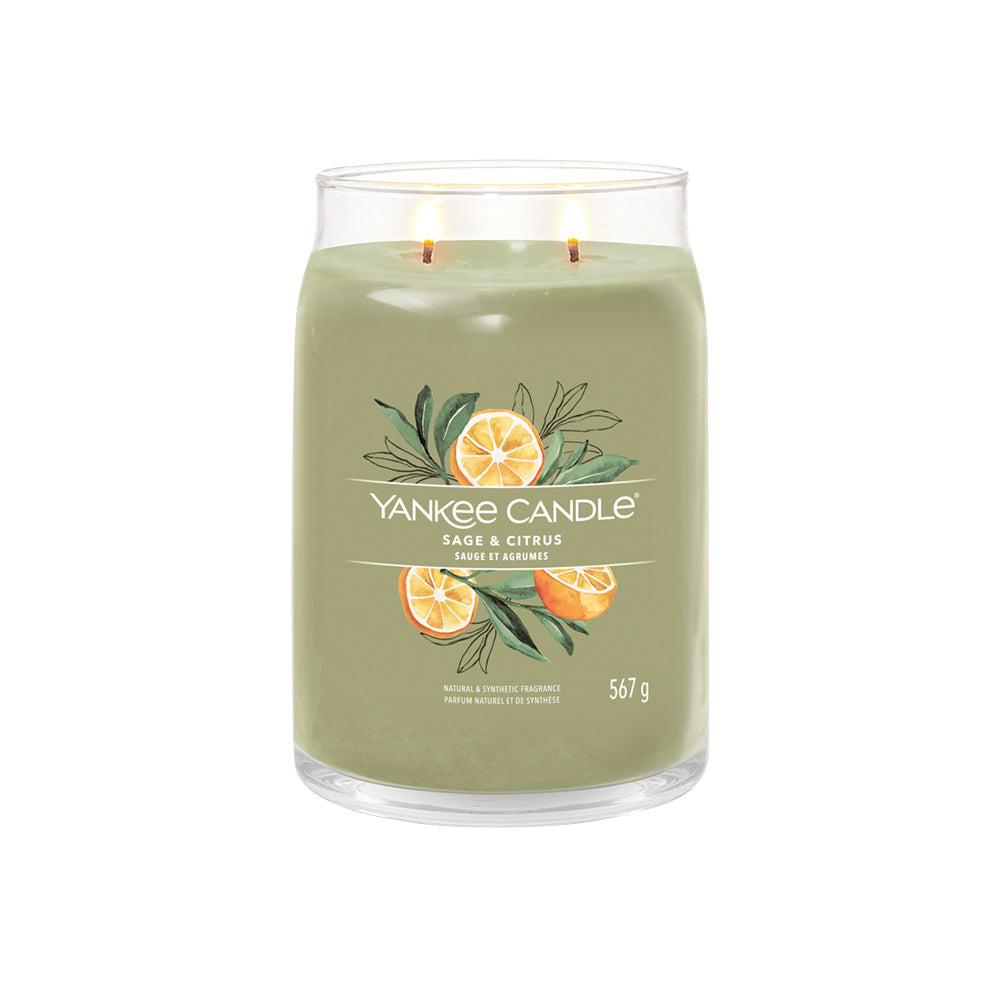 Yankee Signature Jar L Sage & Citrus