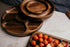 Vague Round Wooden Fruit Tray 28cm x 3cm