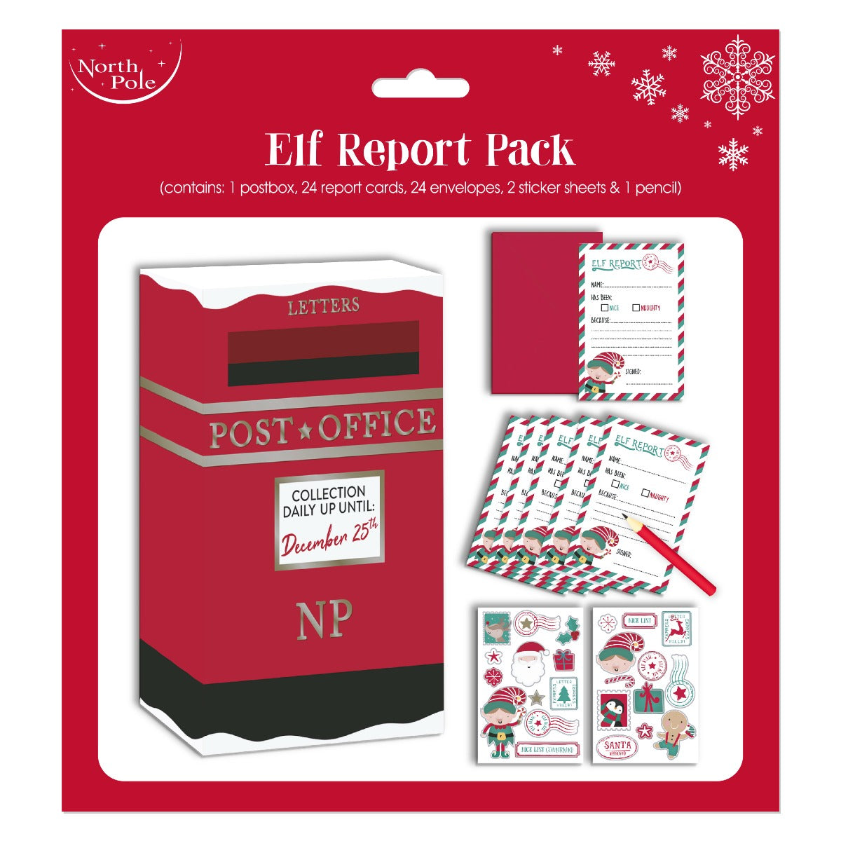 Eurowrap Elf Report Post Box