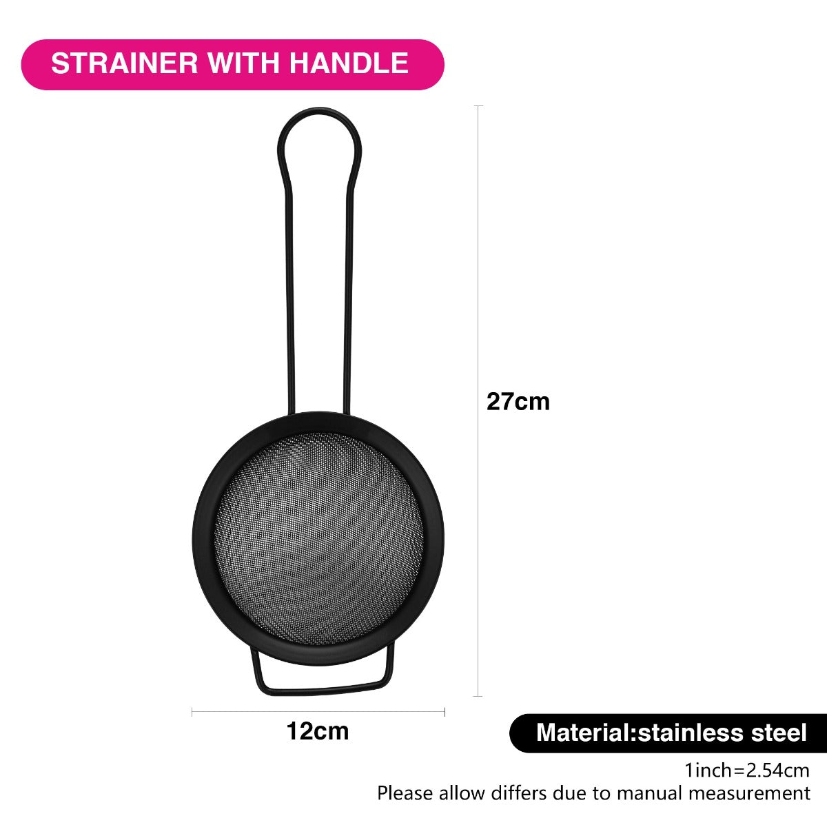 Fissman Strainer 12cm With Handle