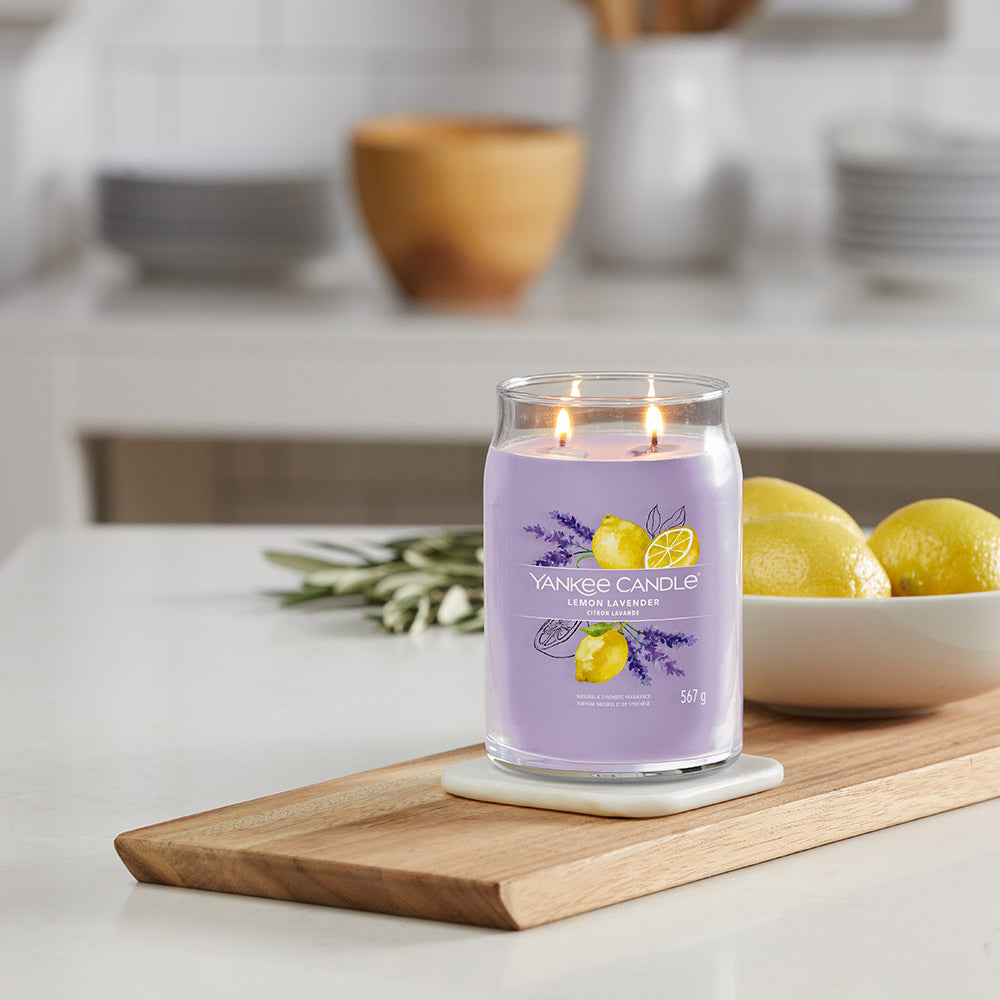 Yankee Signature Jar L Lemon Lavender