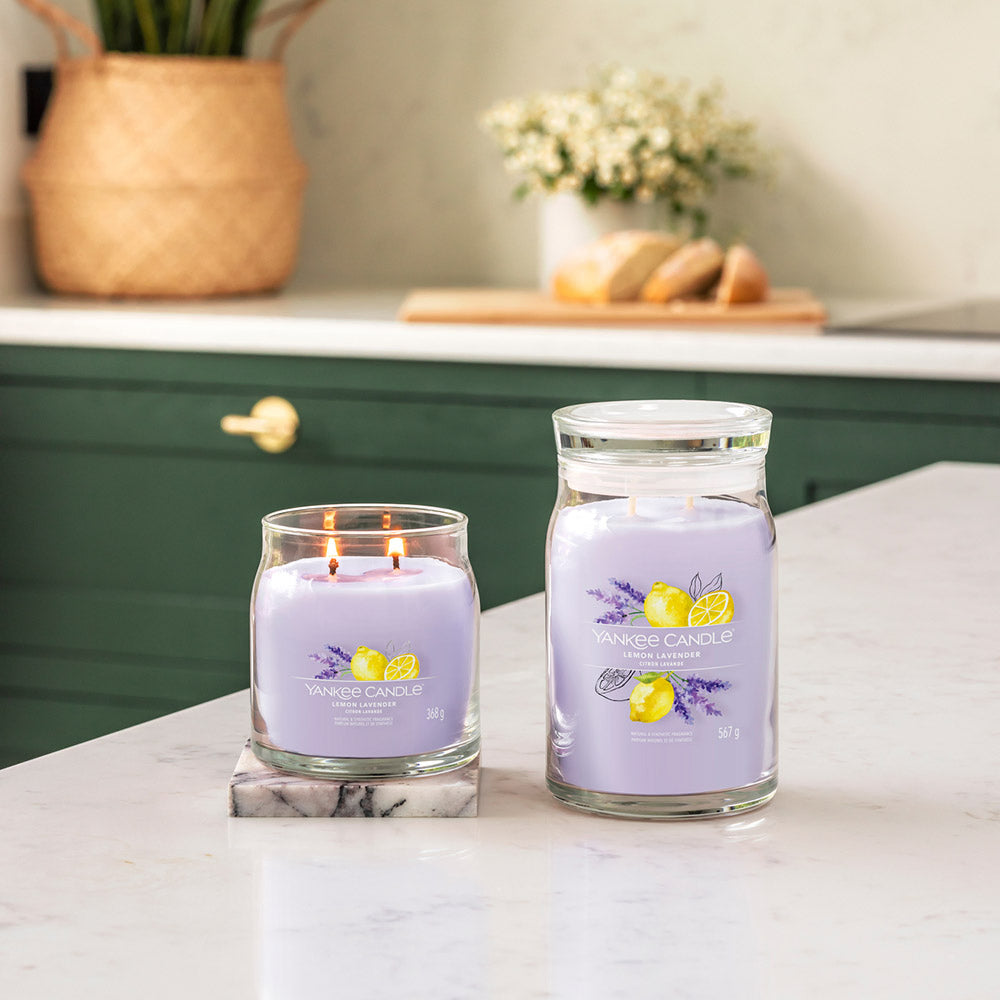 Yankee Signature Jar L Lemon Lavender