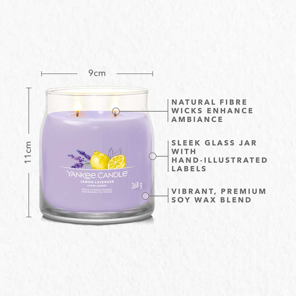 Yankee Signature Jar M Lemon Lavender