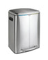 Wenko Pedal Bin Primo, Easy-Close, Stainless Steel 2 x 20 Liter