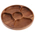 Vague Round Wooden Fruit Tray 32 x 3.5 cm