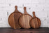 Vague Round Wooden Food Tray 38 x 26 x 2 cm