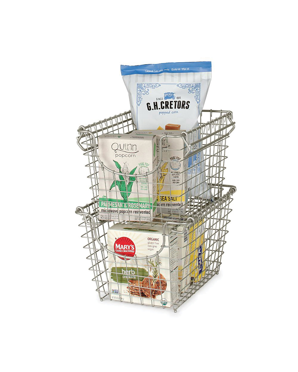 Spectrum Scoop Small Stacking Basket