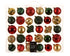 Homesmiths Decoris Mix Shatterproof Baubles Shiny, Matt & Glitter Mix 21398