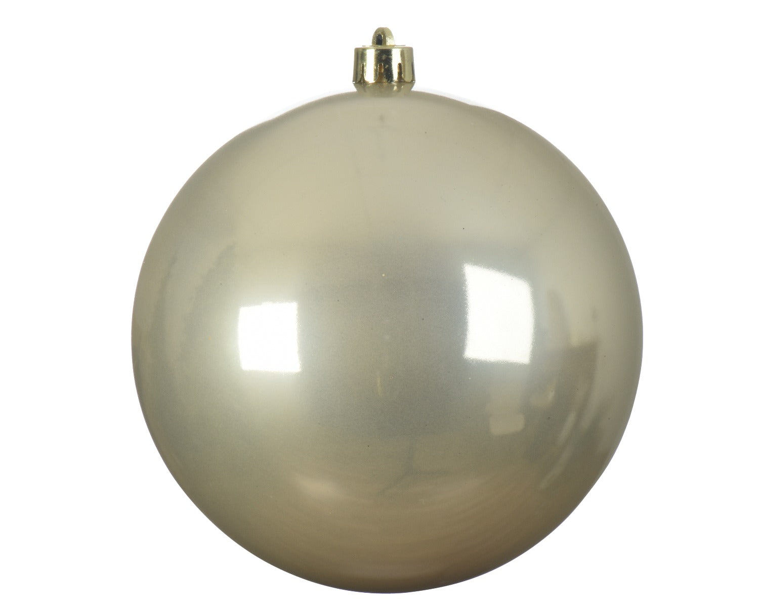 Homesmiths Baubles Shatterproof Shiny Pearl 14cm