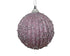 Homesmiths Bauble Foam With Glitters And Sequins Lilac Breeze 8cm