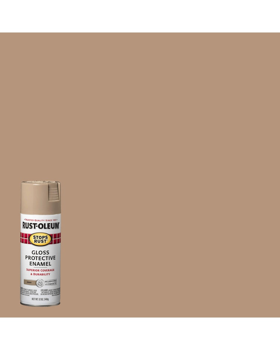 RustOleum Stop Rust Gloss Khaki