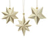 Homesmiths Star Plastic With Glitter Gold