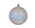 Homesmiths Bauble Shatterproof Matt Sequins Transparent 8cm