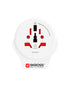 SKROSS Power Plug Adapter Type G UK Universal White
