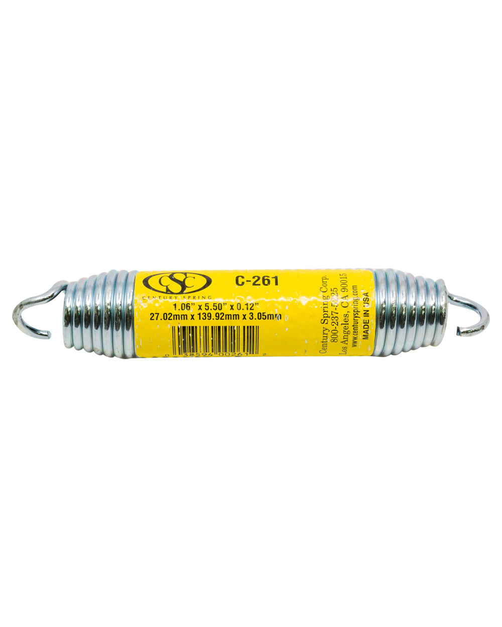 Utility Extension Spring 0.12 x 1.06 x 5.5 inch