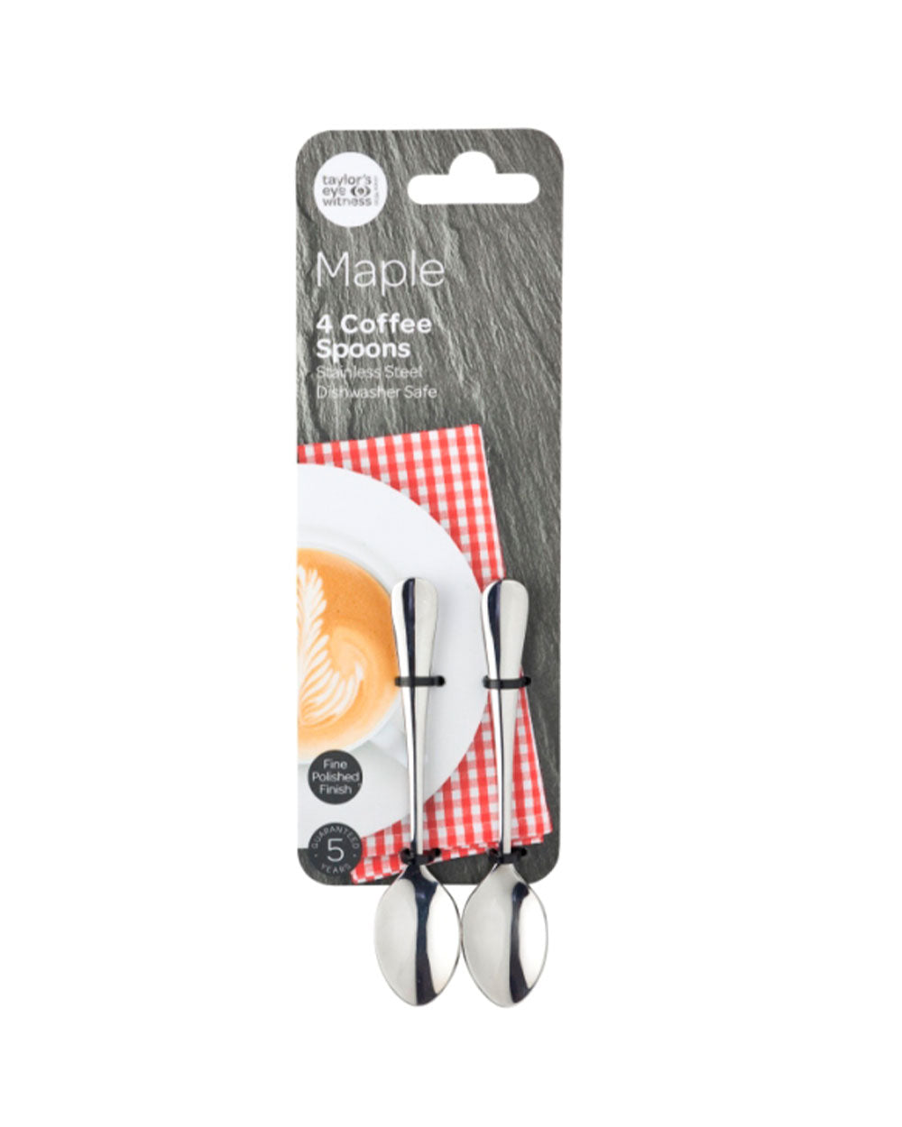 Taylor'S Eye Witness 4 Piece Stainless Steel Coffee Spoons