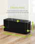 UTW In-Box Cable Organizer Under Desk Black