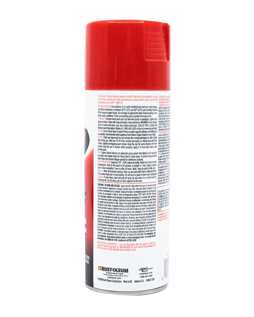 RustOleum Autorf With SSPR Engine Ford Red
