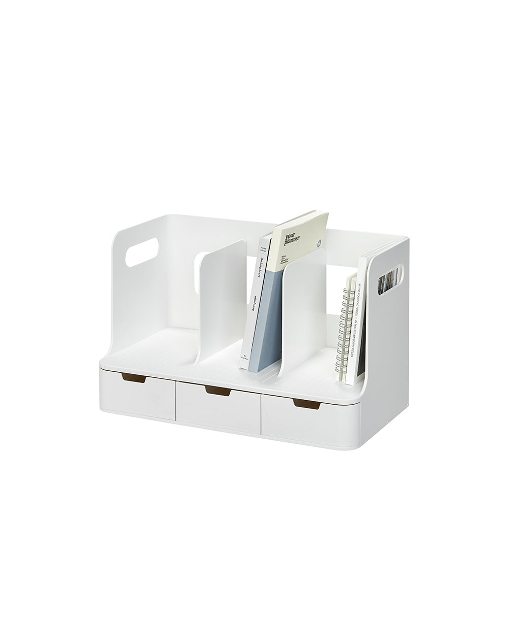Sysmax Olio Bookshelf 3 Tiers White