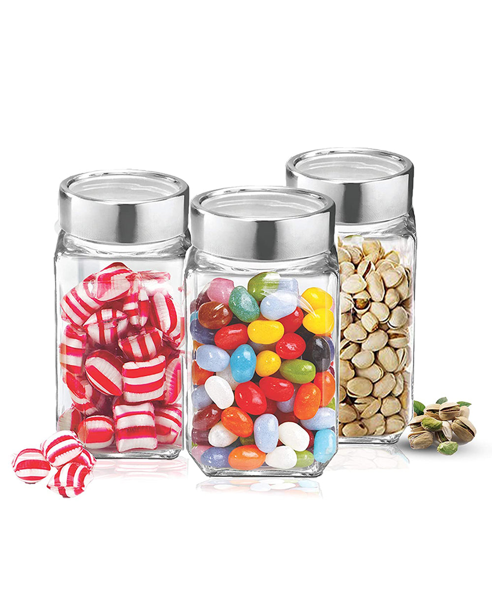 Treo 310ML Cube Jar Set of 3