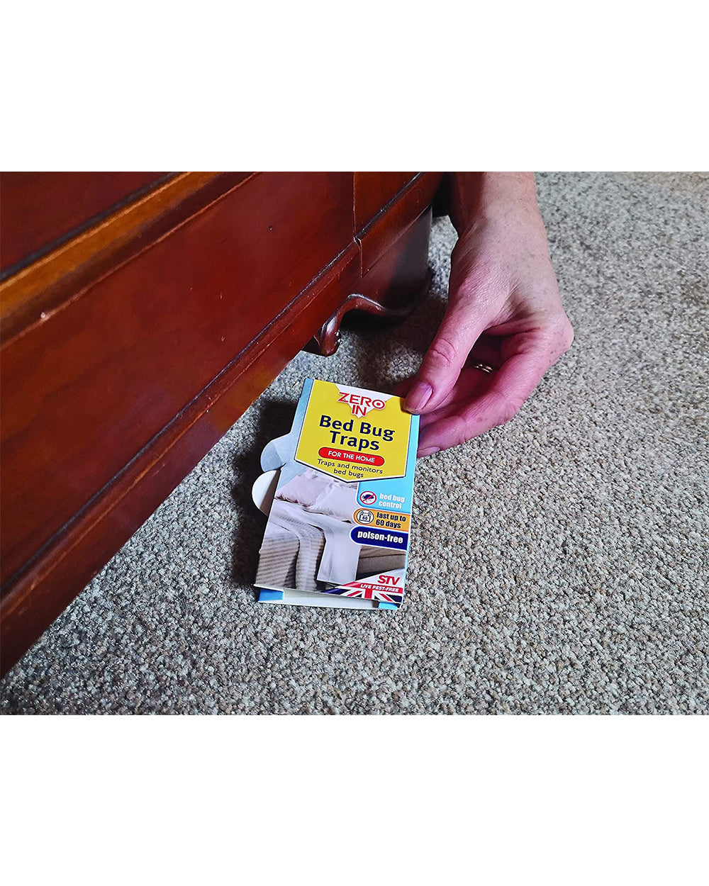 Zero In Bed Bug Traps Pack of 5