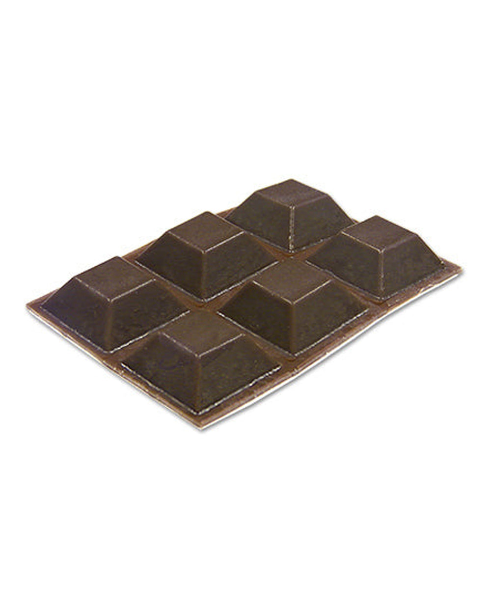 Tru-Guard 0.75 inch Brown Bumpers Pack of 6