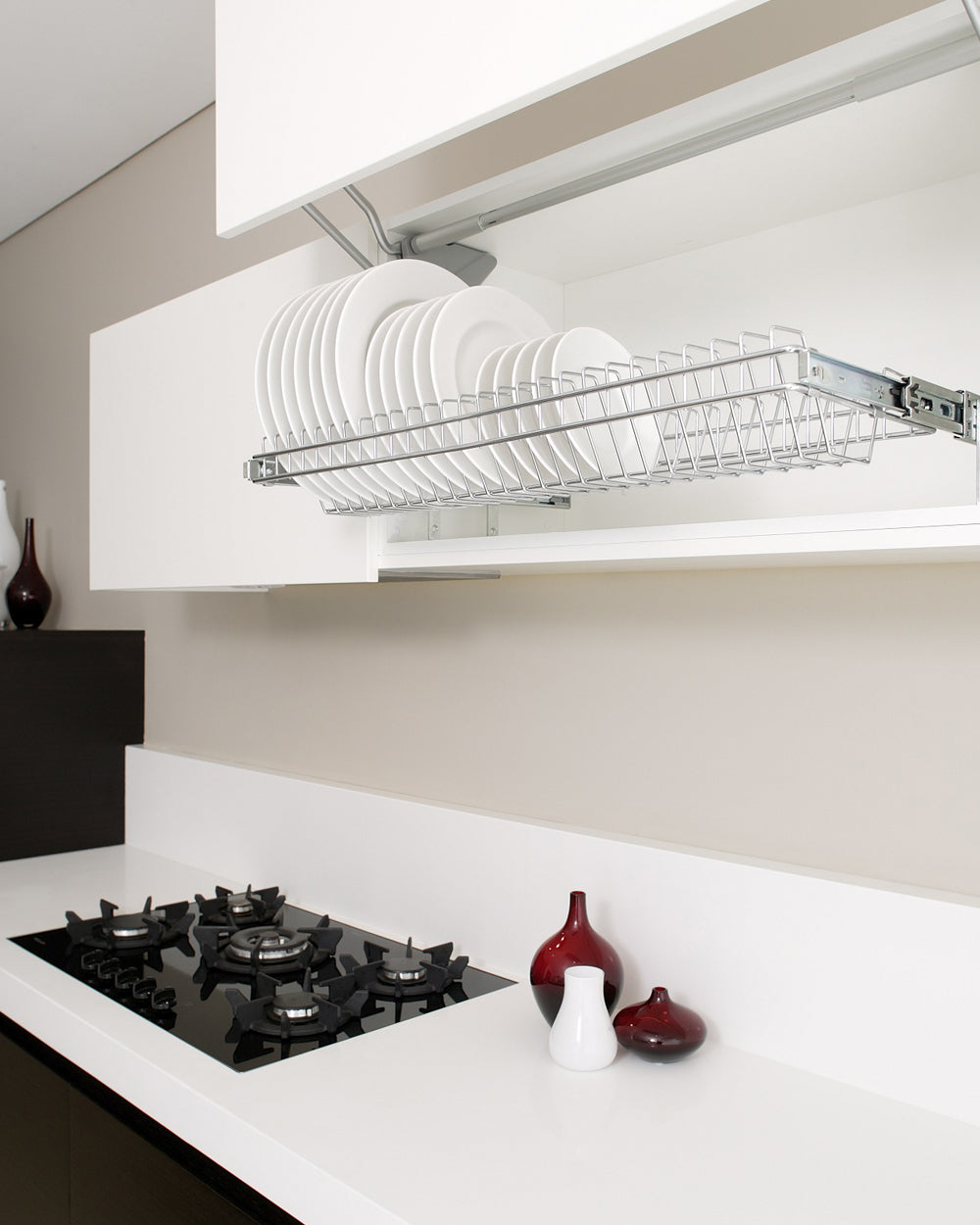 Tansel Single Rack Plate Pull Out Drawer with Slides L 500 x H 100 x W 250 mm