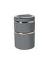 Simplify 32oz Round Twist 2 Tier Stainless Steel Insulated Lunch Box Assorted 1 Piece