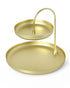 Umbra Poise Two Tiered Tray Brass