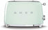 Smeg 2 Slice Toaster Pastel Green