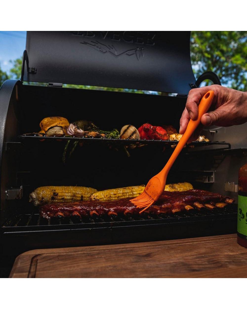 Traeger Silicone Basting Brush Orange