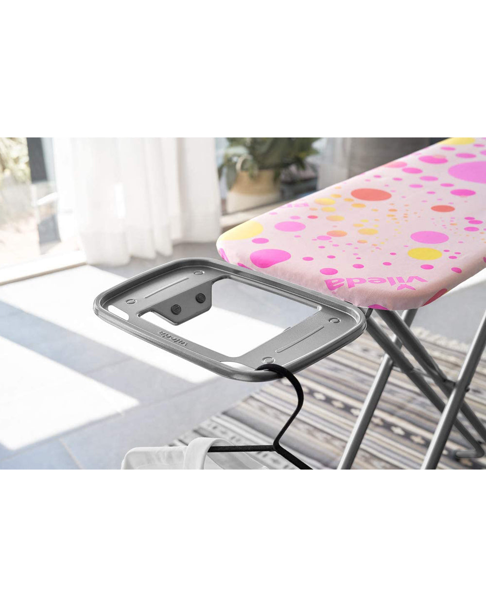 Vileda Ironing Board Neo Small 6 x 34 x 150 cm pink