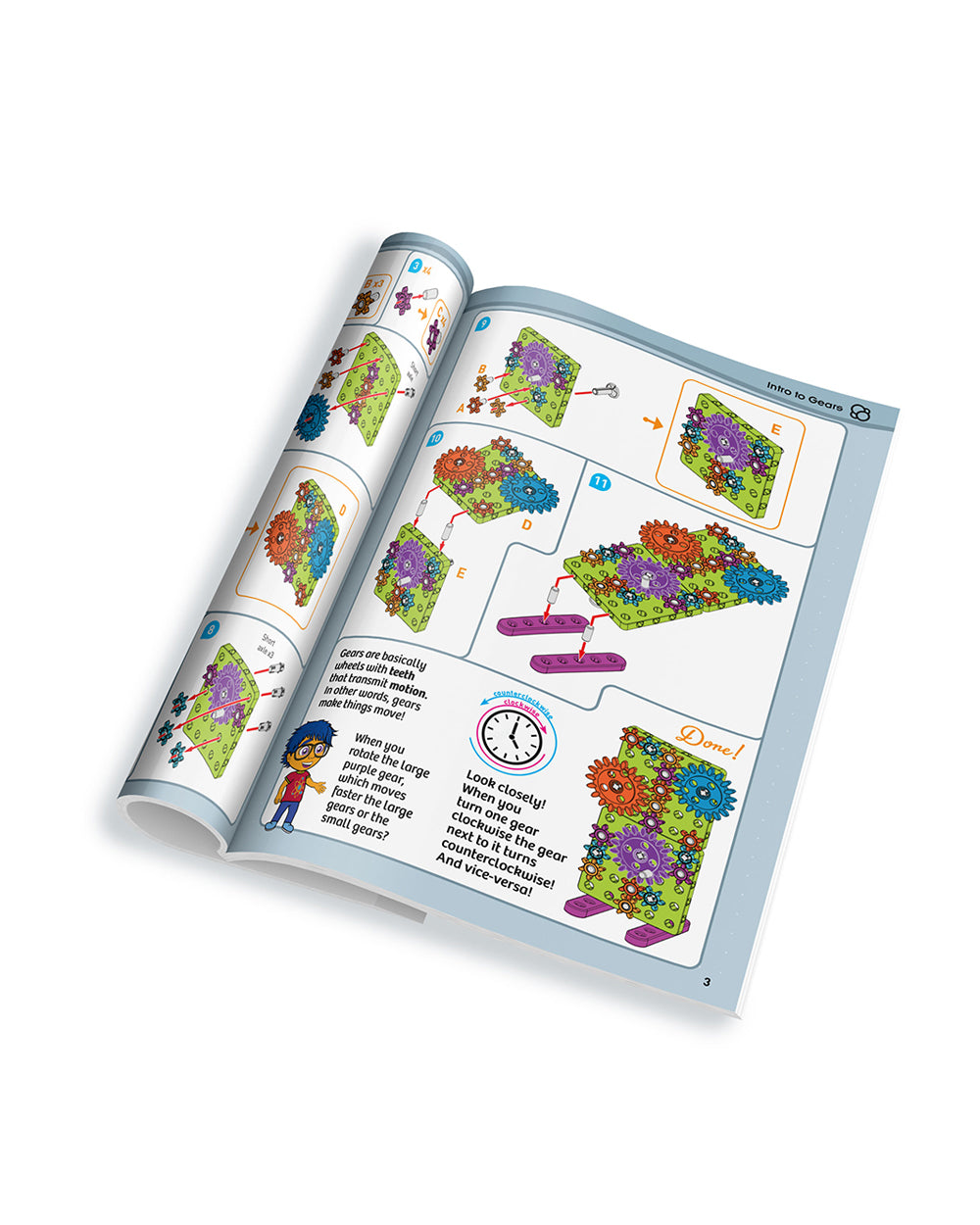 Thames & Kosmos Intro to Gears STEM Experiment Kit